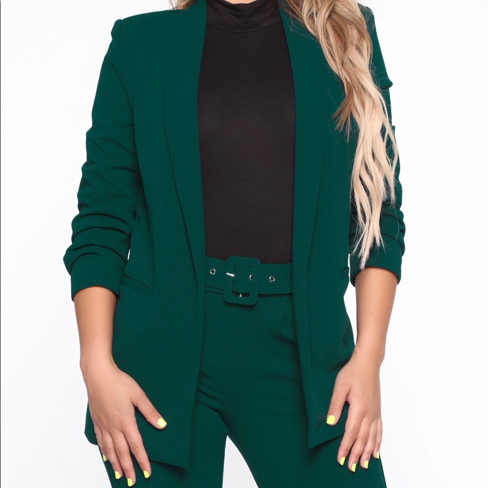 Fashion Nova The Celine Blazer, Size: M